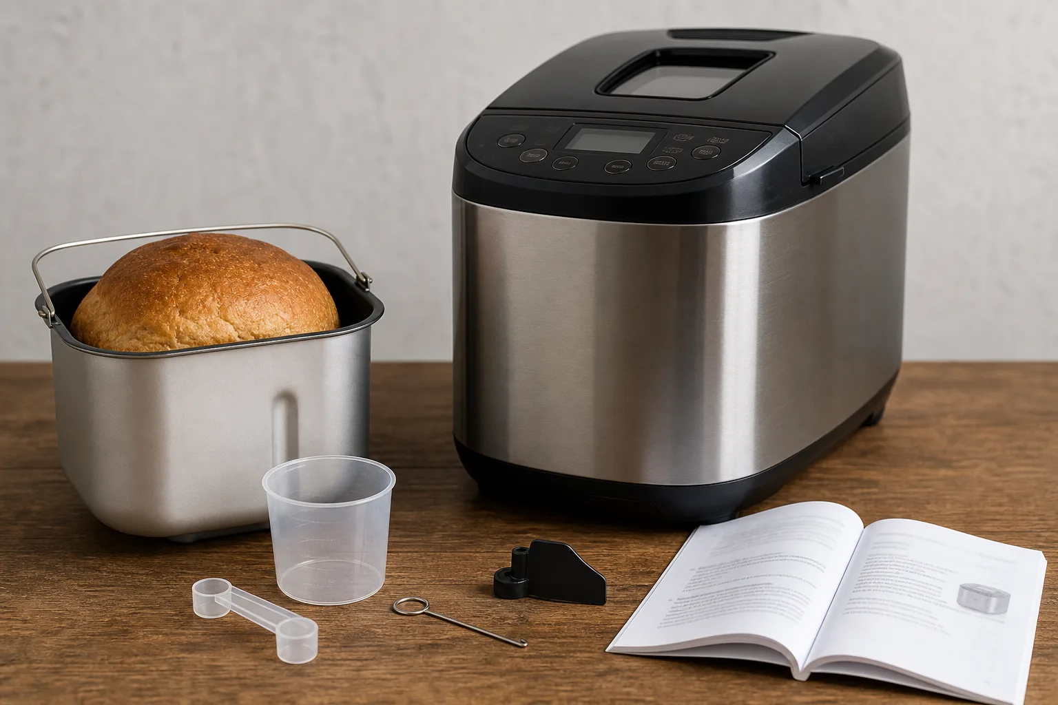 Brotbackautomat Bedienungsanleitung: Effizient und sicher backen fuer Anfaenger und Profis