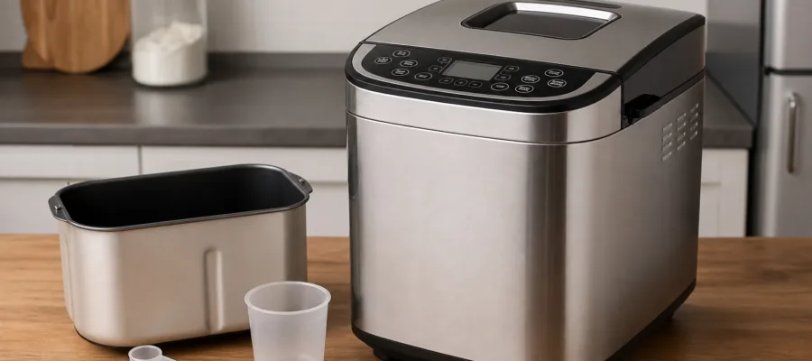 Grundfunktionen und Bedienung eines Brotbackautomaten einfach erklaert
