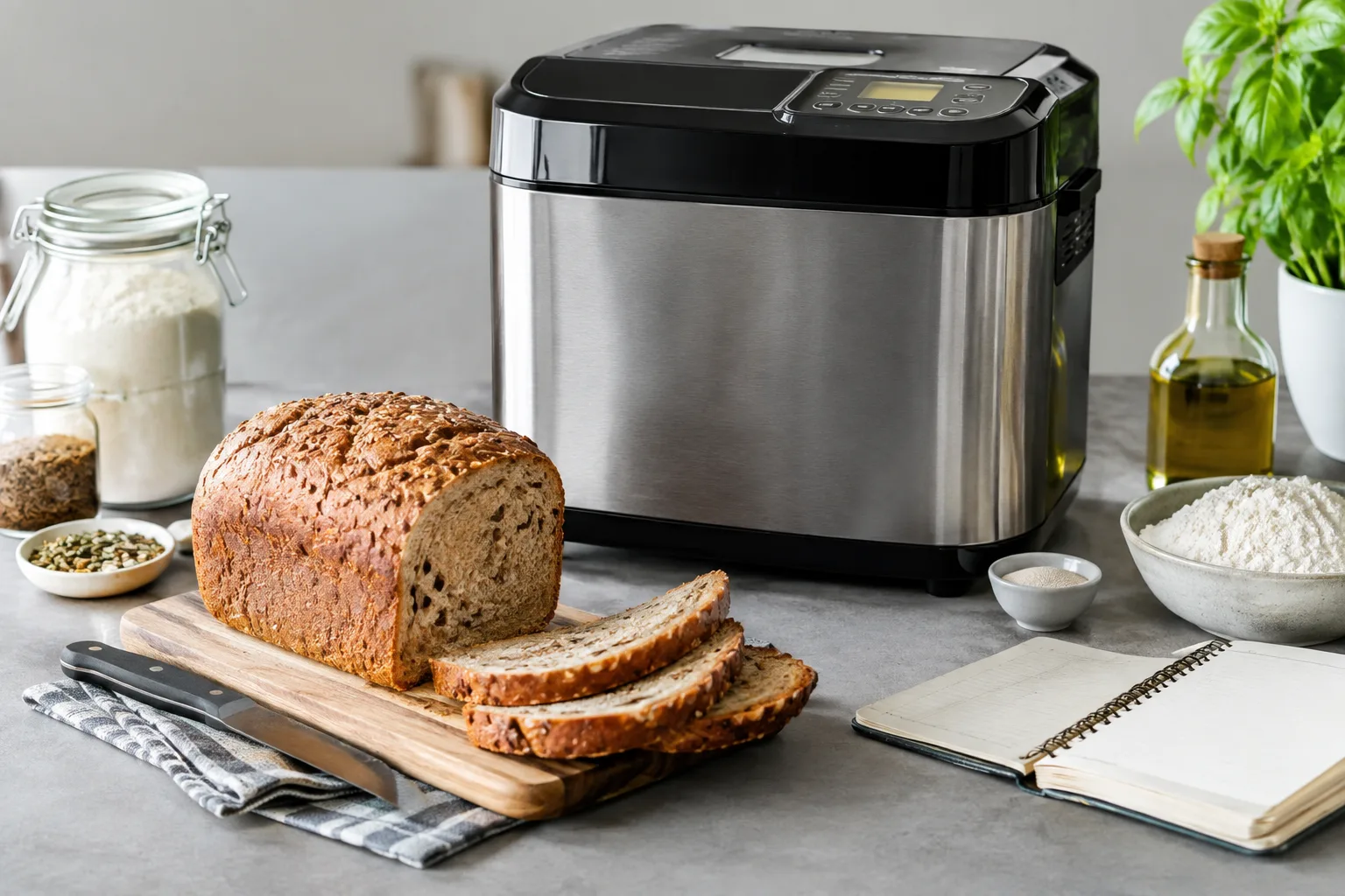 Brotbackautomat Rezepte und Anwendungstipps fuer leckeres und gesundes Brot zuhause