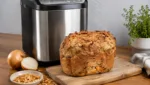 Zwiebelbrot im Brotbackautomat: herzhaftes Brot mit Roestzwiebeln